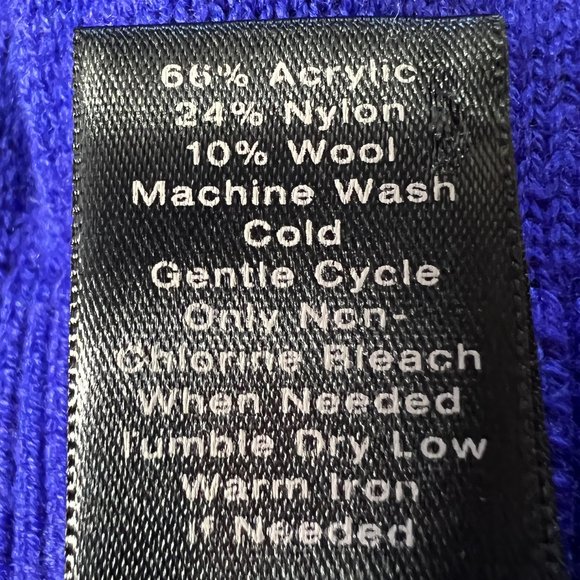 Ann Taylor Purple V-Neck Three-Quarter Sleeve Tailored Cardigan Size Med… - Picture 5 of 7